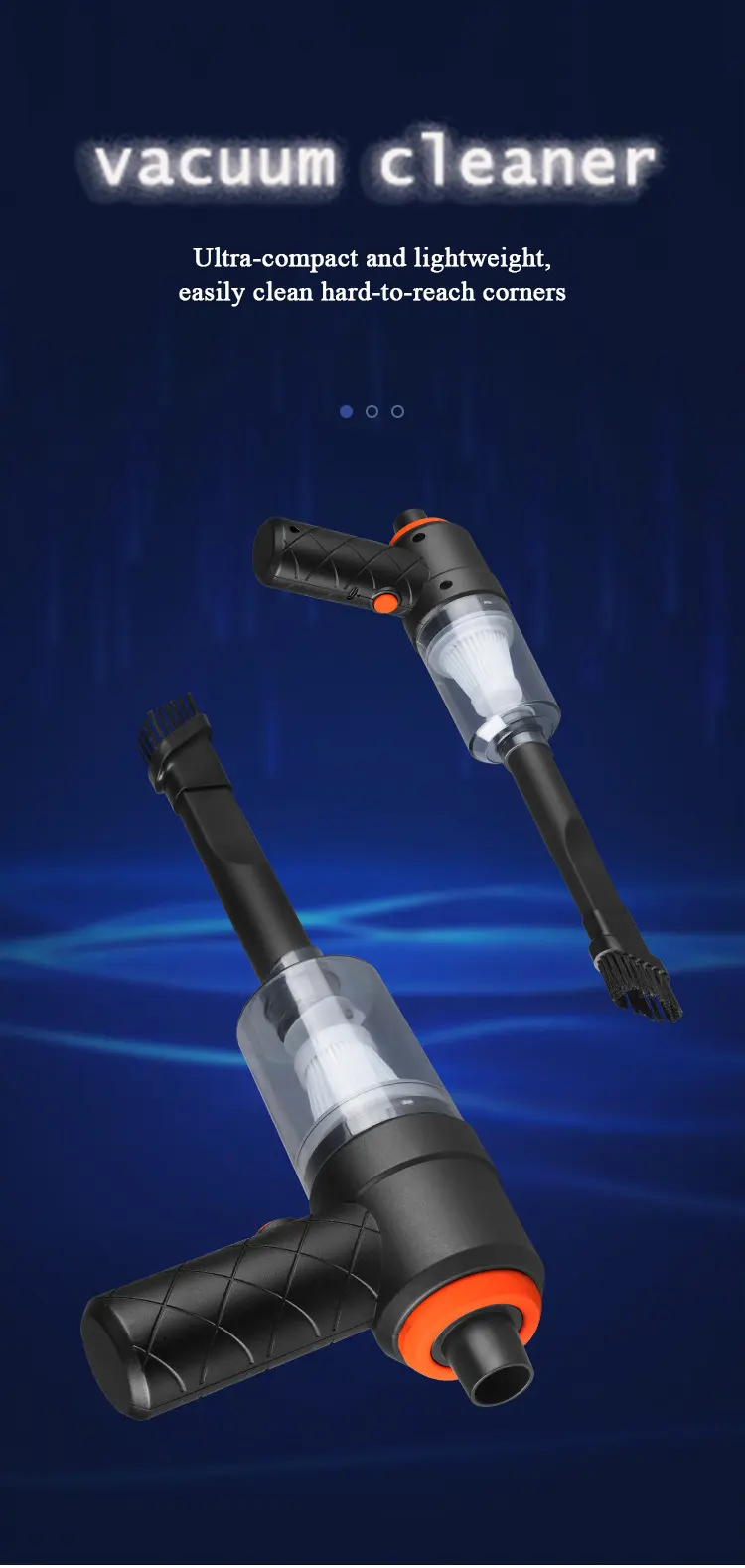 Mini Car Vacuum Cleaner Powerful Cleaning Machine