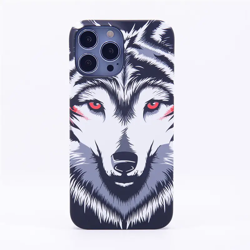 Luminous Embossed King Of The Forest Frosted Phone Case