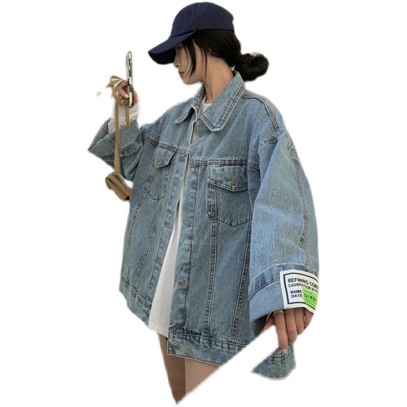 Retro Mid-length Loose And Versatile Bf Style Top
