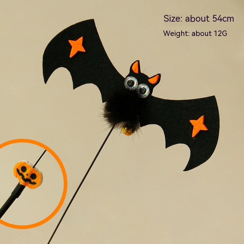 Bat Halloween Cat Teaser