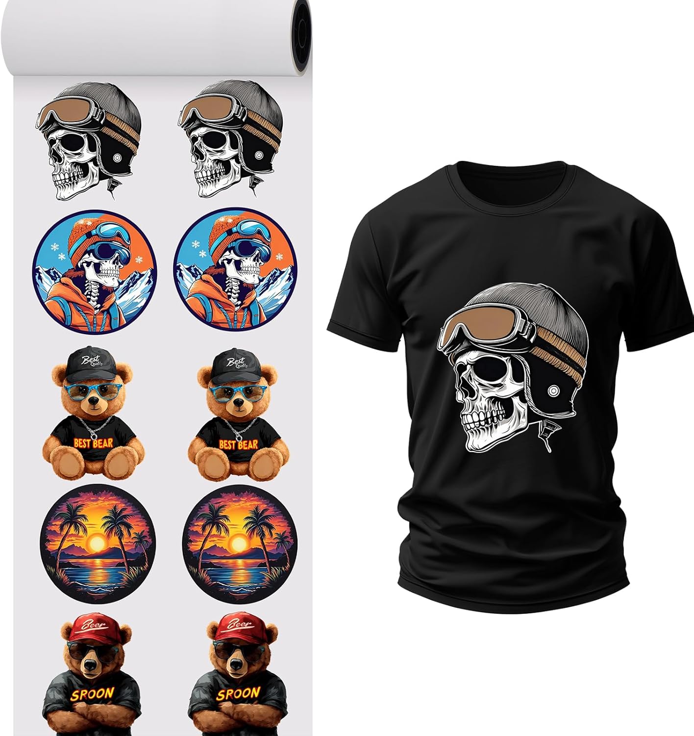 Only Supports Customization Custom DTF Gang Sheet Transfers