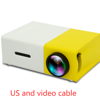 Portable Projector 3D Hd Led Home Theater Cinema HDMI-compatible Usb Audio Projector Yg300 Mini Projector - Image 49