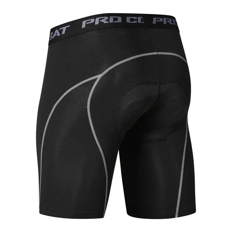 High Elastic Thick Silicone Cushion Summer Cycling Pants