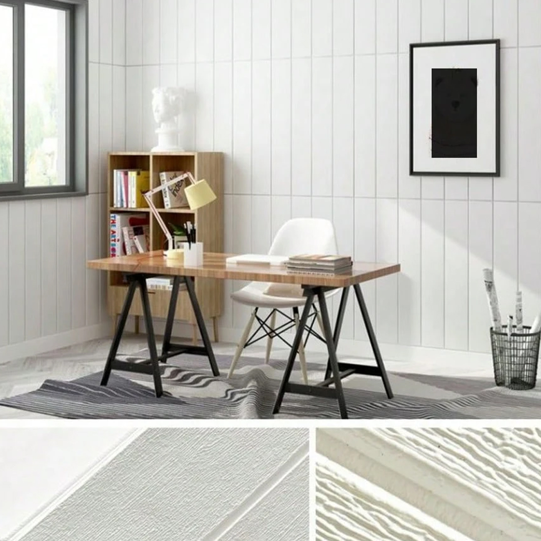 30pcs Wall Stickers, Self-adhesive Wallpaper, For Decorating Bedroom Living Room