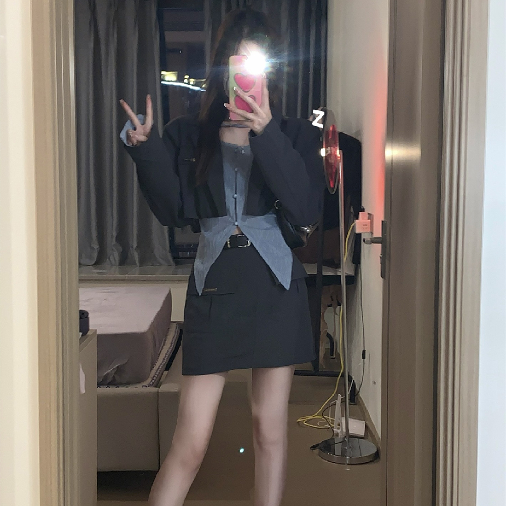 Women's Skirt New Hip Suit Coat