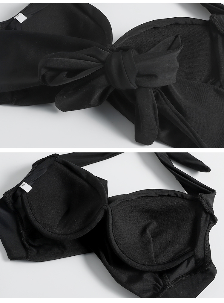 Bikini Underwire Push Up Bust Bikini Vacation Swimwear - Image 4