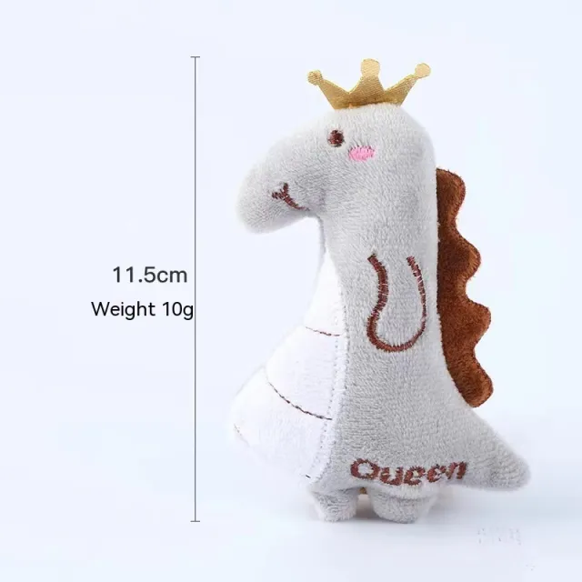 Pet Plush Toy Bite resistant Catnip Gray Emperor Dinosaur - Shop at LoveMi