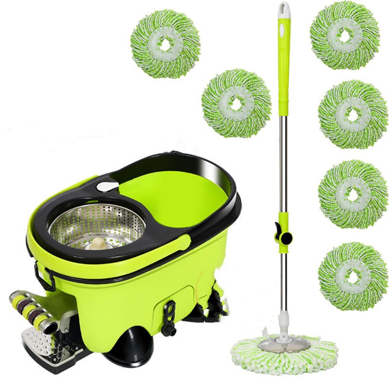 Four Drive Foot On Rotary Mop Bucket - Image 3