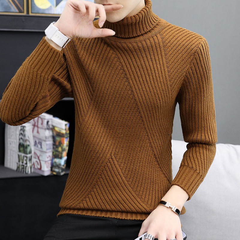 Fashion Warm Long-sleeved Sweater Men's Top