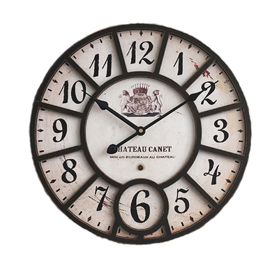 BEYONDARY American Vintage Classic Wall Clock - Creative Retro Home Decoration