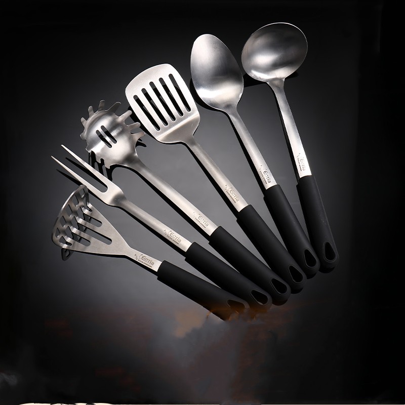 Anti-hot Handle Stainless Steel Kitchenware Kitchen Household Meat Fork