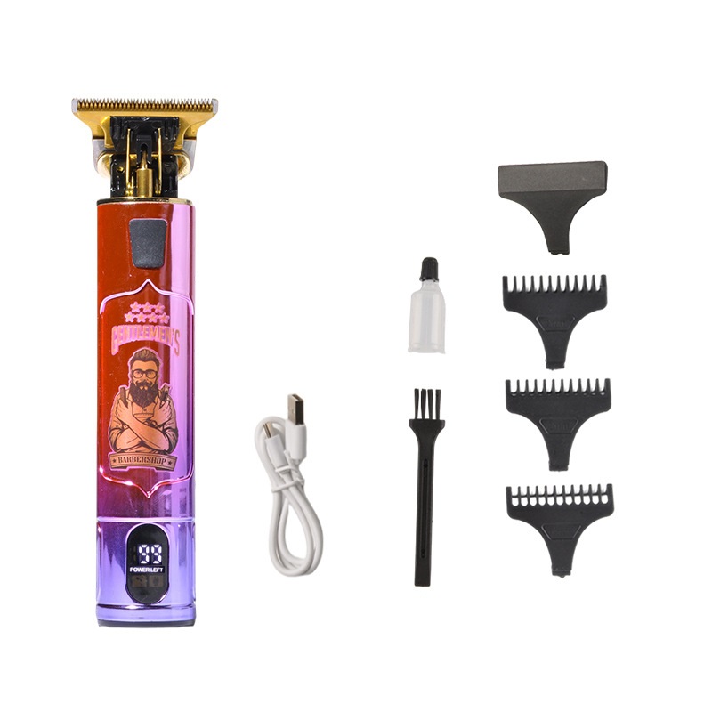 Electric Hair Clipper Razor Hair Salon Professional Electrical Hair Cutter Hair Salon Shop Razor Oil Head Trim