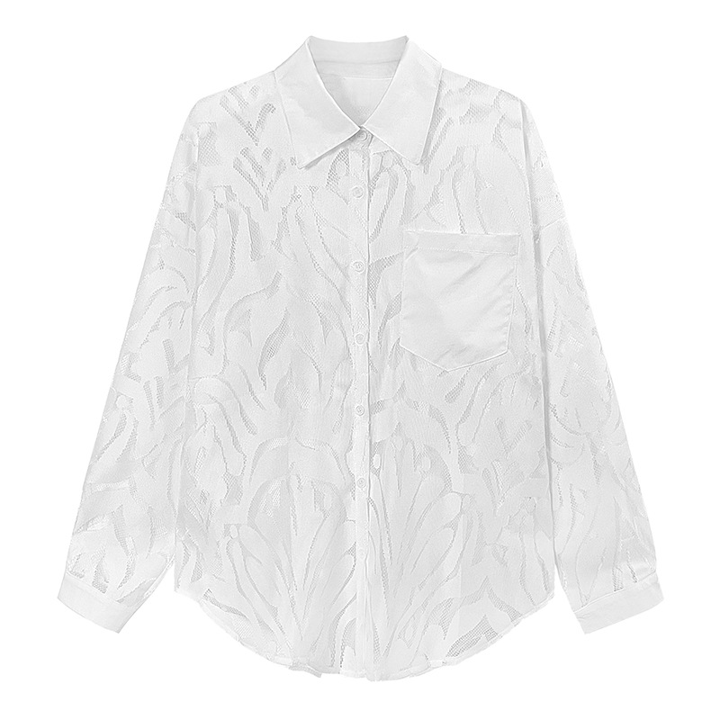 Title 5, Camisa Yamamoto Dark Style Transparente De Enca...