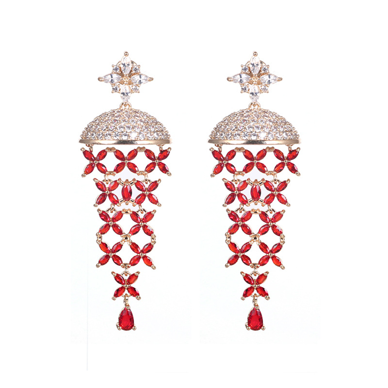 Women's Fashion Personality Flower Earrings