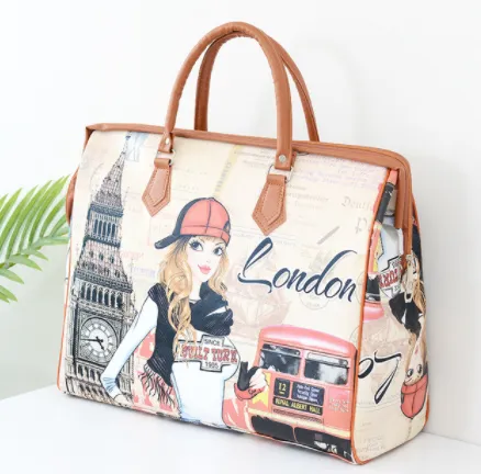 Waterproof Large Capacity Clothing Quilt Storage Bag - Clock Tower Girl
