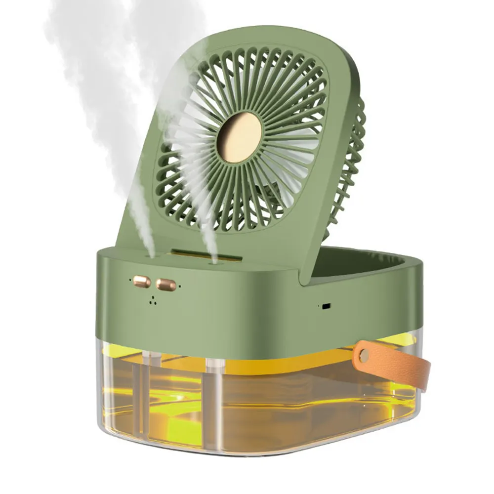Humidifying Spray Fan Desktop Remote Control Timing