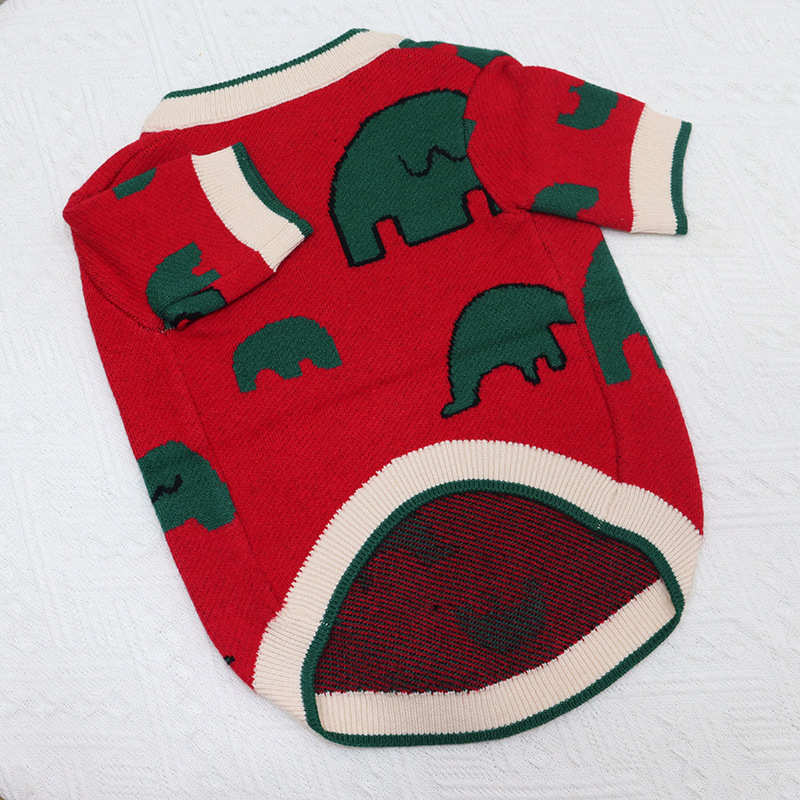 Elephant Red Sweater