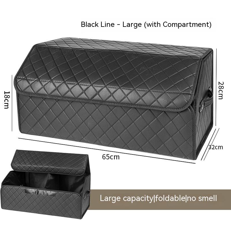 Title 4, Car Trunk And Storage Box Multifunctional Leath...