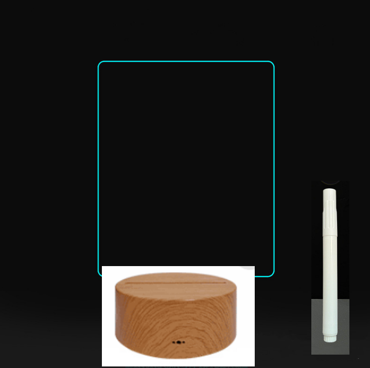 3D Acrylic Board Handwriting Message Board LED Light - Image 85