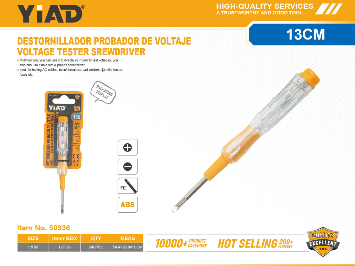 Voltage Test Screwdriver- Only Support Self-pickup, Free Shipping Price Is Anti-auction Pric