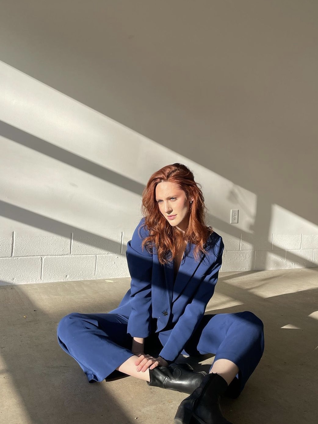 Casual Big Women's Main Style Suit Jacket And Pants