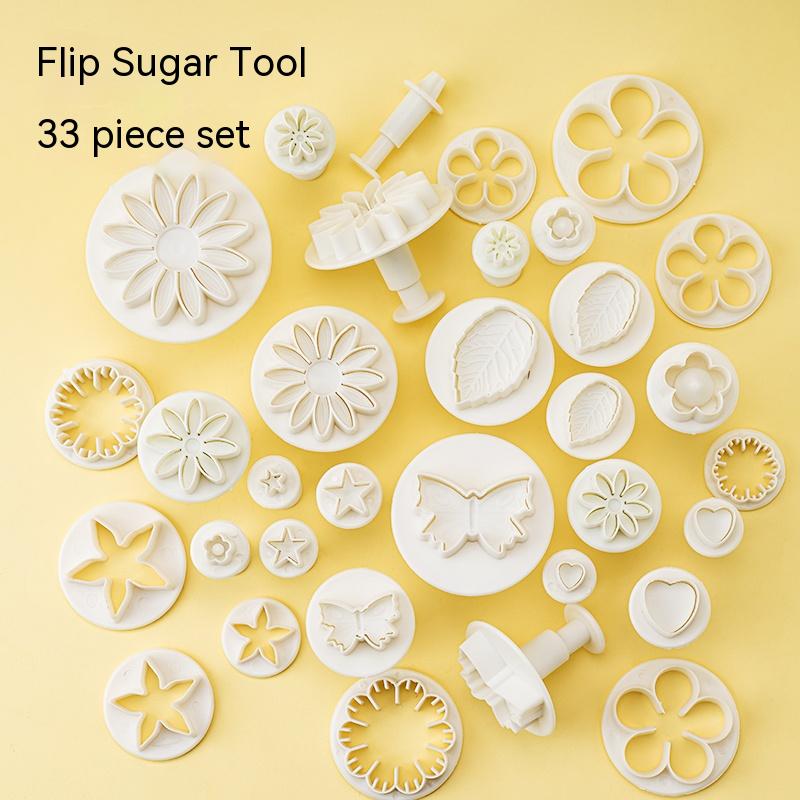 33 Sets Of Fondant Tools