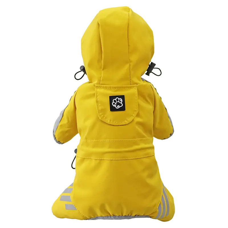 Dog Raincoat Full Package Four Feet Waterproof
