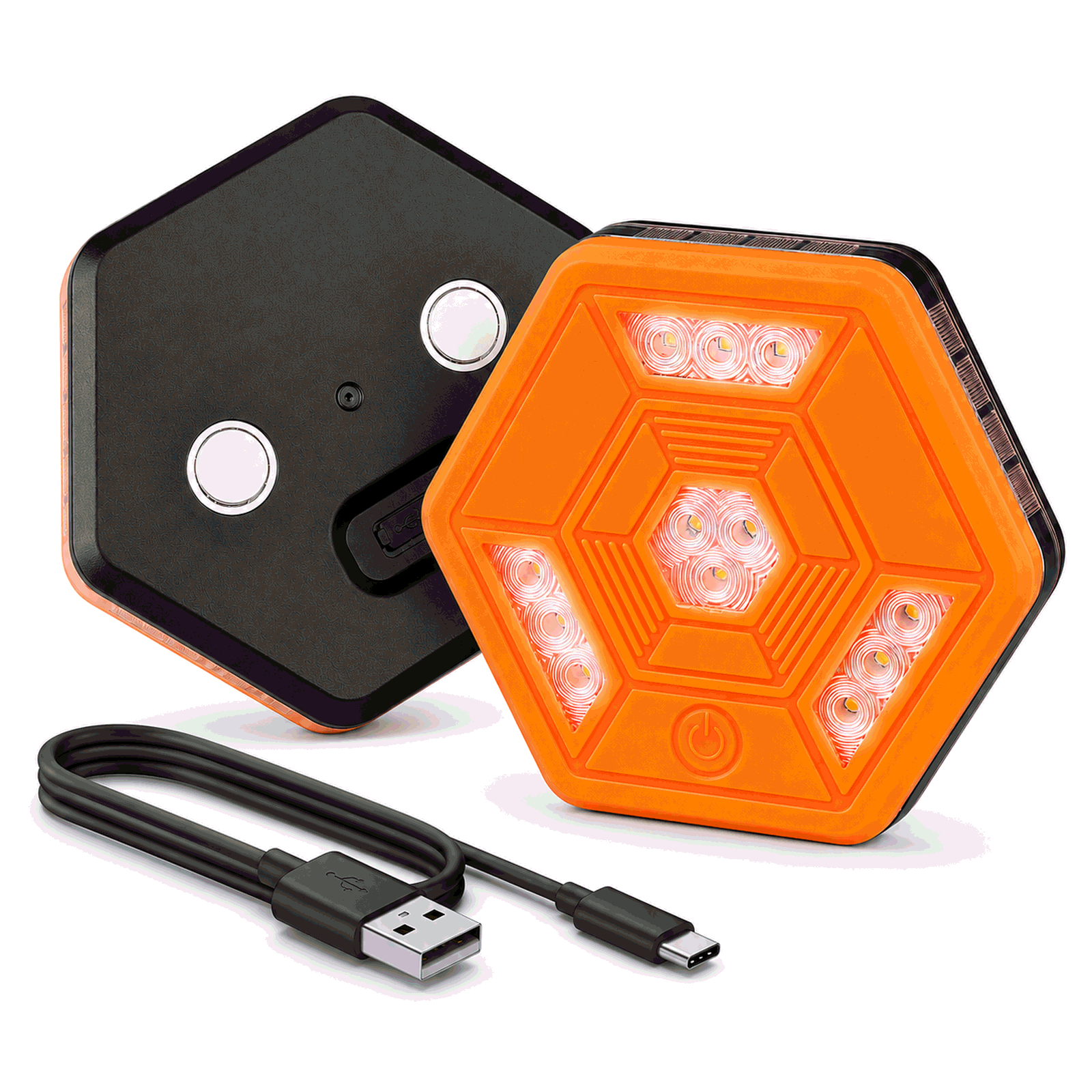 HB 330C LED Warning Light Rechargeable Roadside Emergency Safety Lamp OEM Car Accessories Road Flare