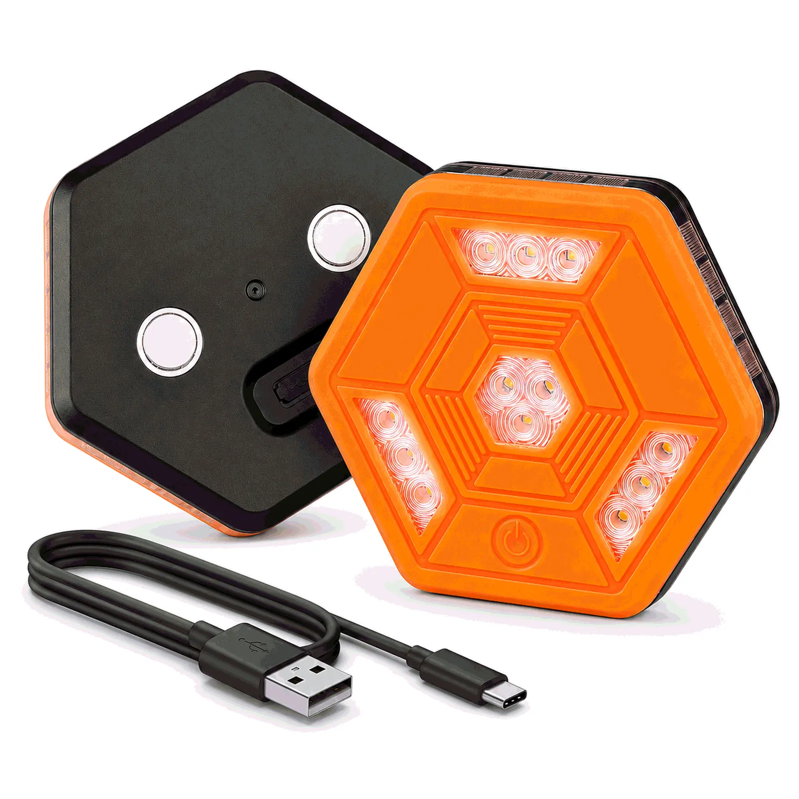 HB 330C LED Warning Light Rechargeable Roadside