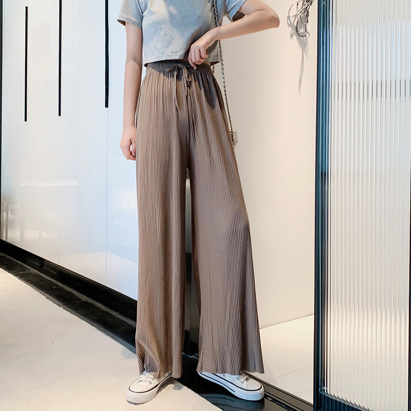 Title 3, Chiffon trousers straight starry sky pants