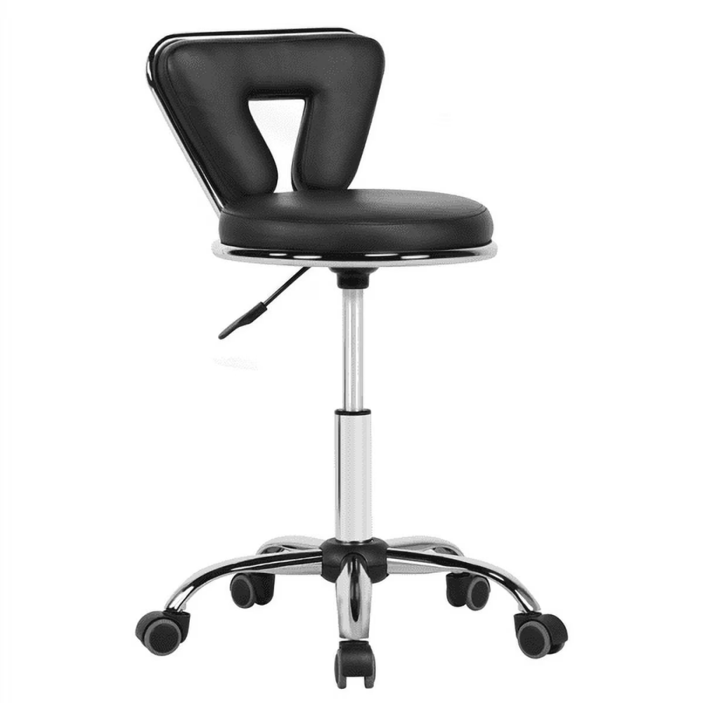 Rotating And Height-adjustable Bar Stool With Legs, Black  Maximum Five Orders Per Address