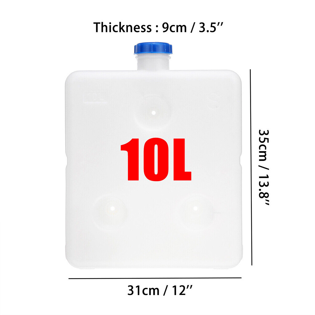 10L 3Holes Plastic Fuel Oil Gasoline Tank Car Truck Air D Iesel Parking Heater — image 4