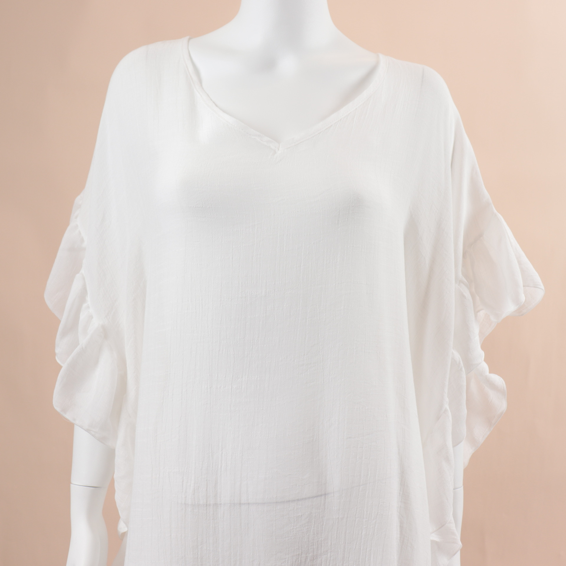 Ladies Irregular Seaside Beach Sun Protection Clothing Blouse