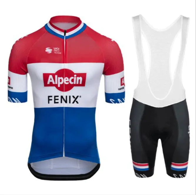 Cycling And Mountain Bike Short-fitting Breathable Jersey