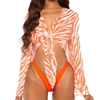 Bikini Women's Foreign Trade Swimwear - Orange