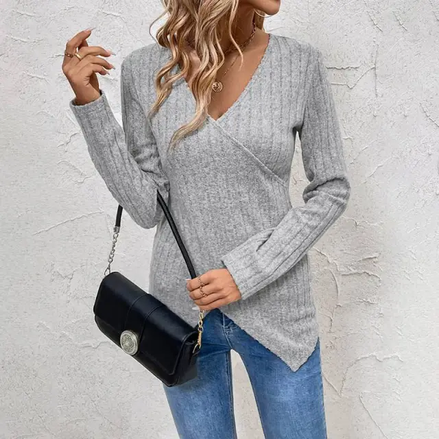 Women's Top Gray - Shop at LoveMi