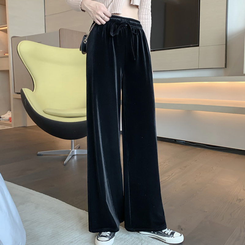 Title 5, Drape Casual Pants Trousers Wide-leg Pants