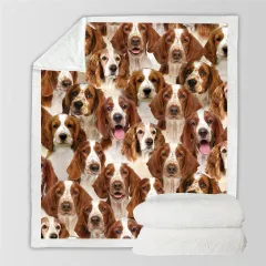 New Fashion Pet Dog Printed Flannel Blanket - 2 Style - View 1