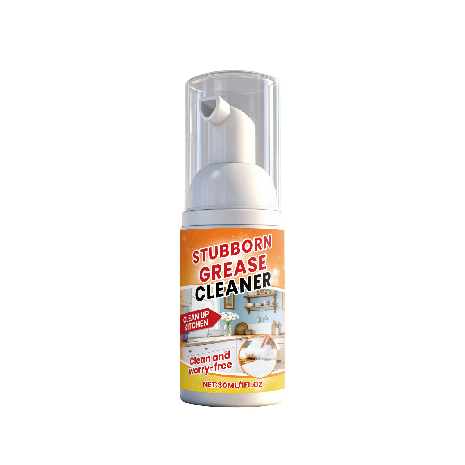 Kitchen Degreasing Foam Cleaner