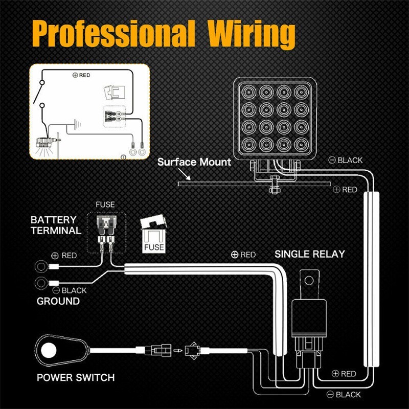 Tri-Row LED Work Light Bar Curved 42 Inch 540W 12V Offroad ATV Car Driving SUV — image 9