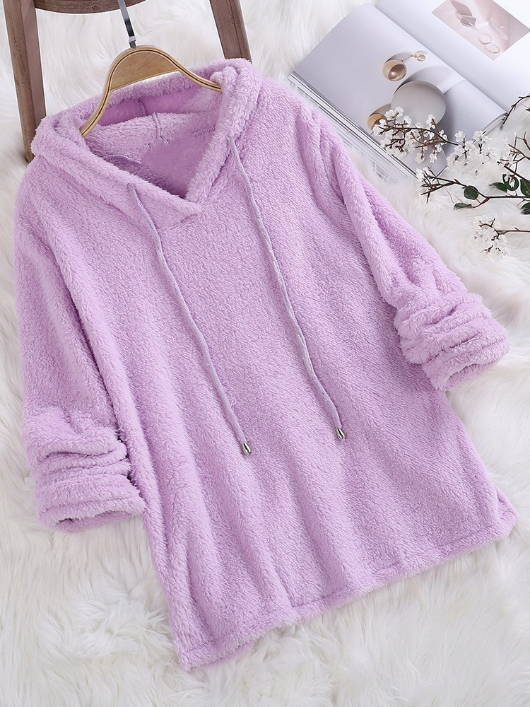 Title 2, Double-sided plush hoodie pajamas