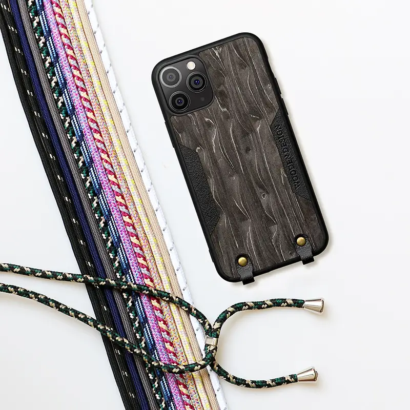 Mobile Phone Case With Protective Fall-proof Lanyard