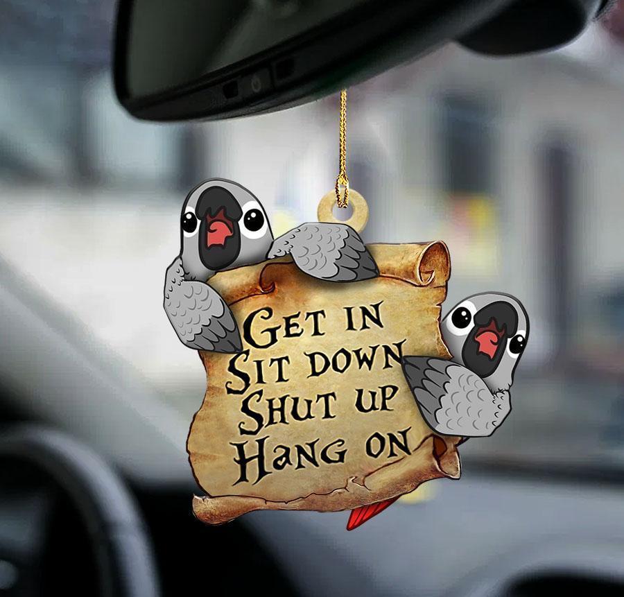 Colorful Car Pendant Interior Rearview Mirror Decoration