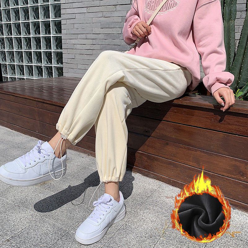 Wide-leg Pants Thickened Loose And Slim Sports