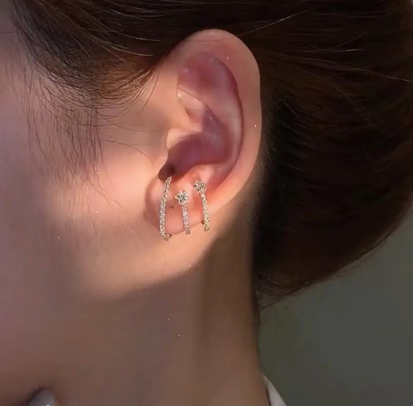 Design Korean Temperament Design Ear Cuff Earrings Without Piercing