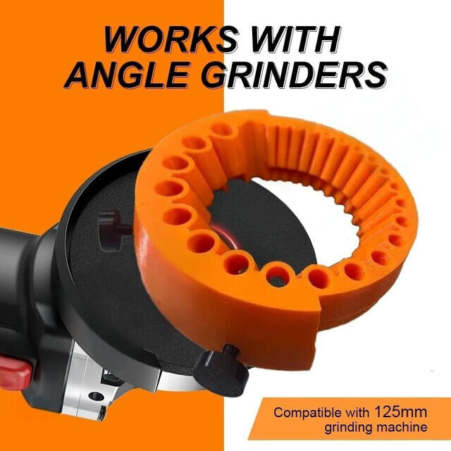 2x Angle Grinder Drill Bit Sharpener Tool 2-13mm Power Grinding Attachment UK