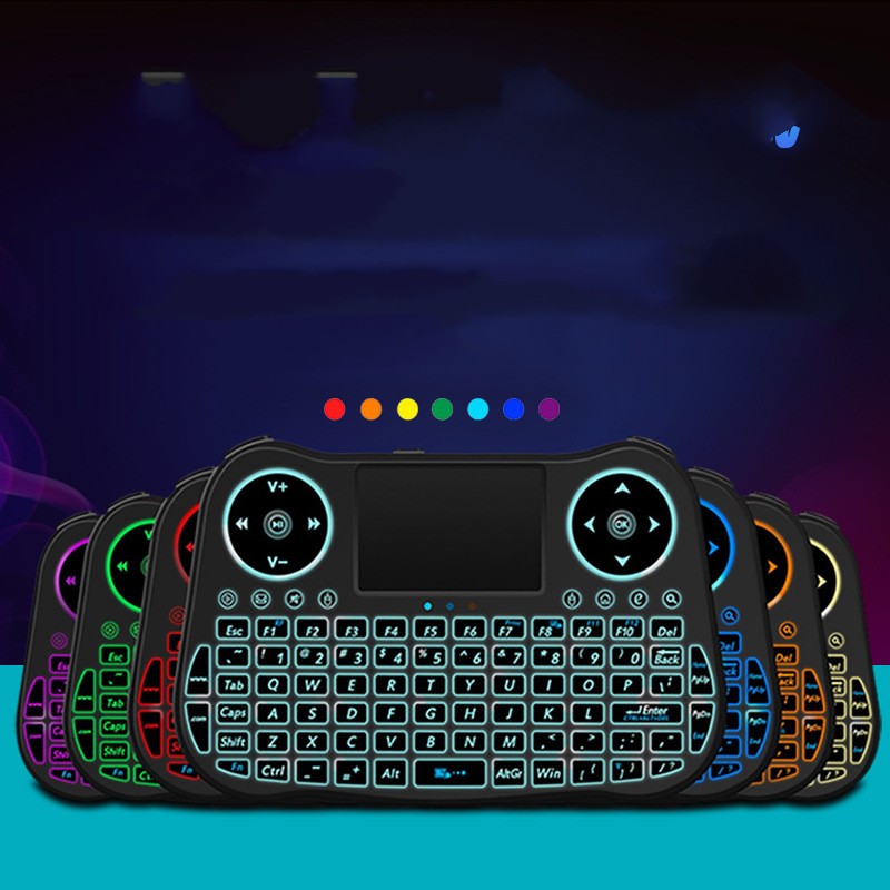 Mini Backlit Touch Wireless Keyboard