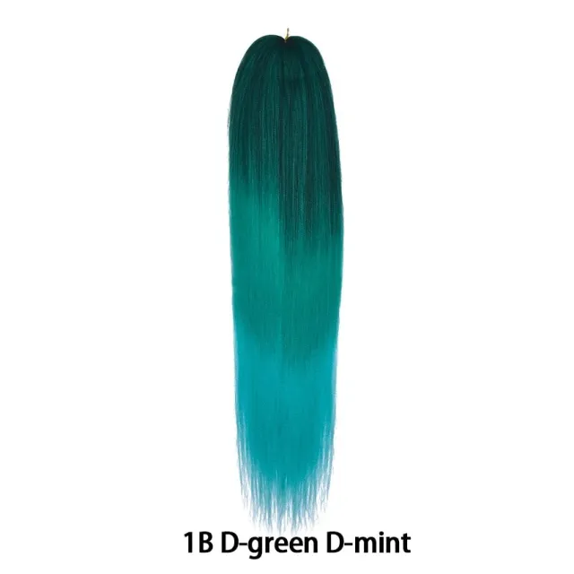 Kani Karen Silk Chemical Fiber Wig Braid Braided Hair Extension Pull Block Big Braid 2Color - Shop at LoveMi