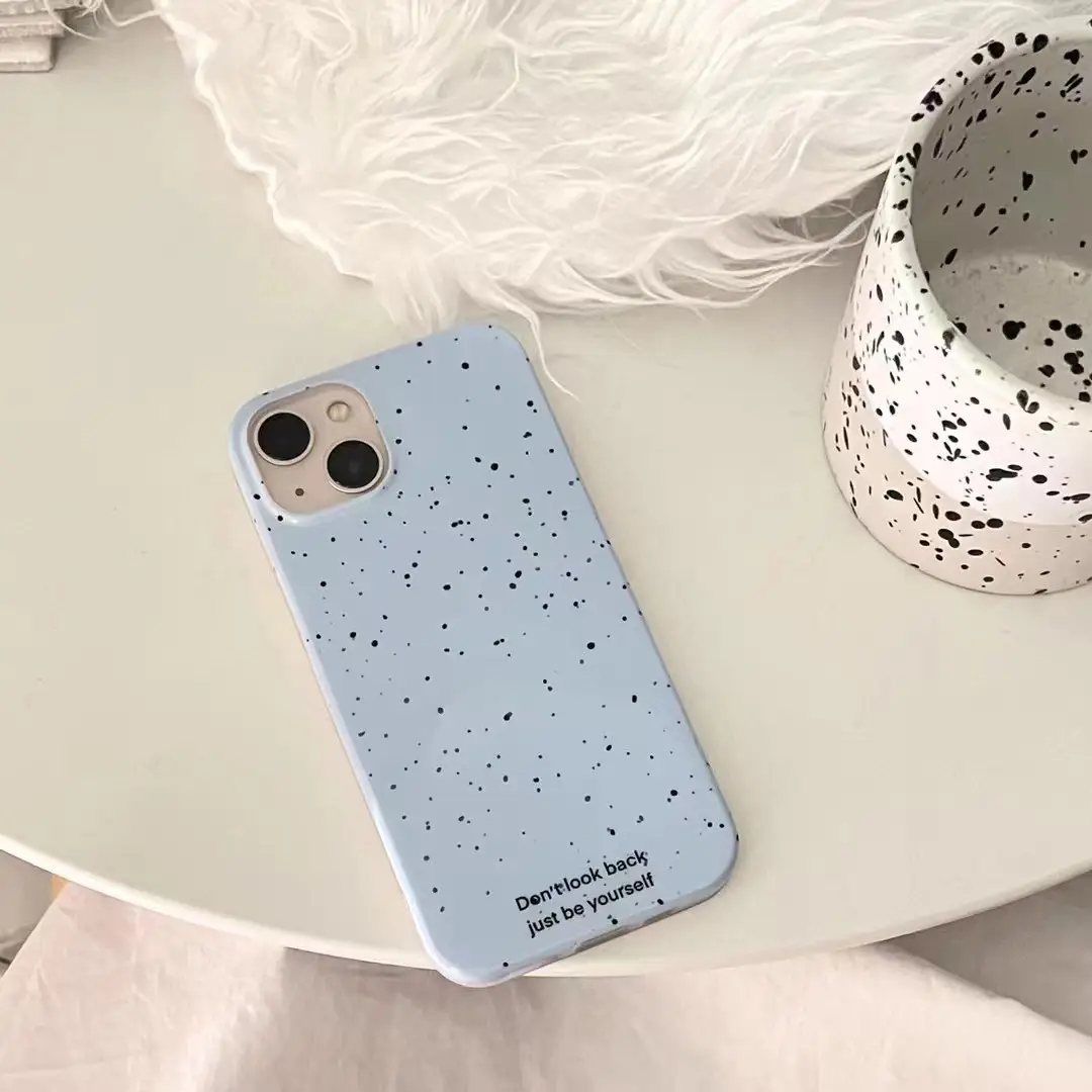 Simple Cream Splash Ink Mobile Phone Case