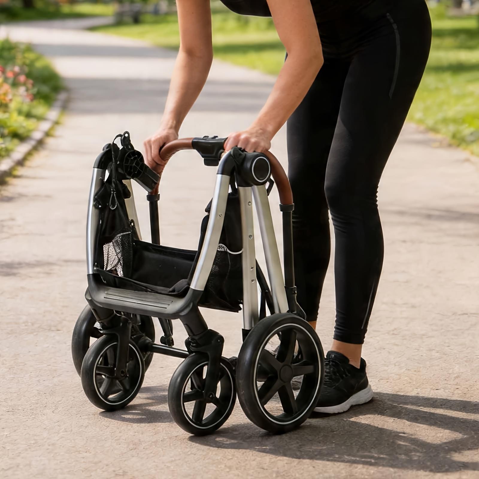 Poussette polyvalente pour animaux de compagnie pour chiens et chats de petite à – Image 9